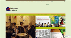 Desktop Screenshot of belgranoidiomas.com
